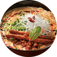 まろやか白ごまチーズ担担麺