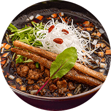 焙煎黒ごま担担麺