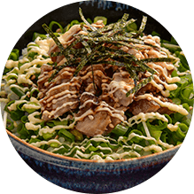 ねぎチャーマヨごはん